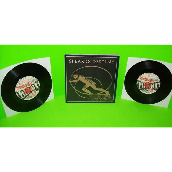 Spear Of Destiny The Wheel UK Double Pack 7" Vinyl Record Set NM 1983 Post-Punk - Picture 1 of 3